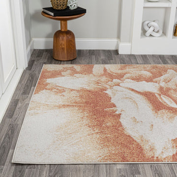 Petalo Abstract Two-tone Modern Area Rug